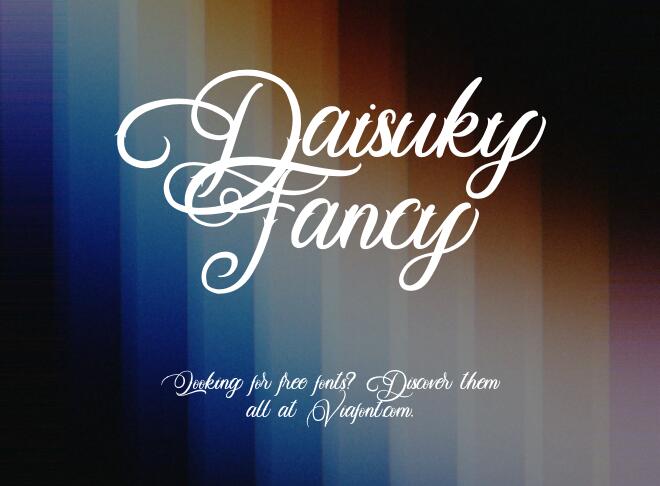 Daisuky Fancy Font