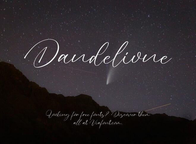 Dandelione Font