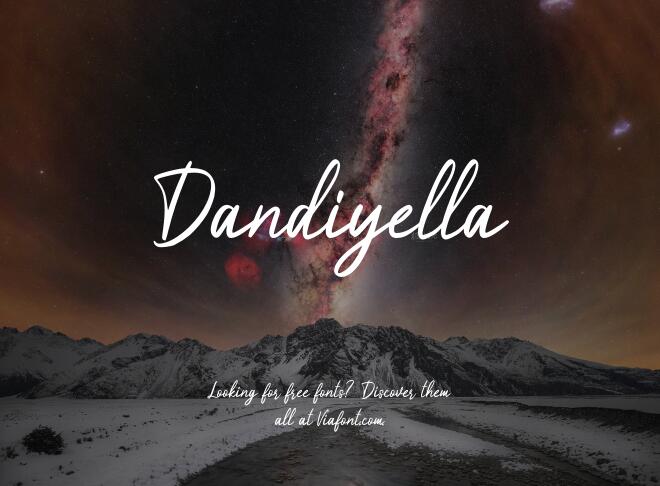 Dandiyella Font