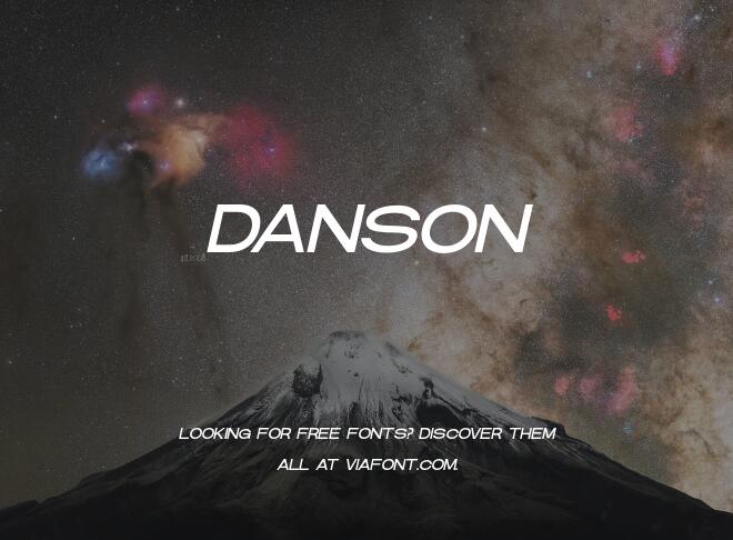 Danson Font