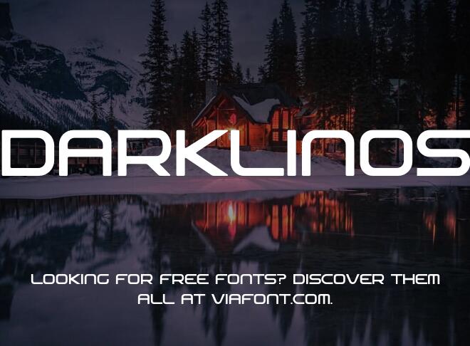 Darklinos Font
