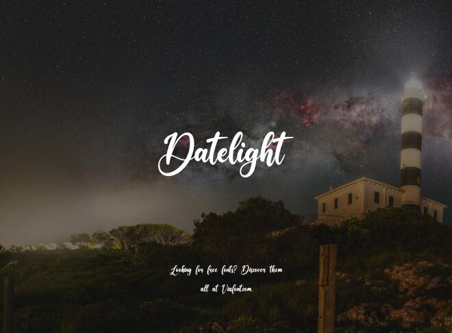 Datelight Font