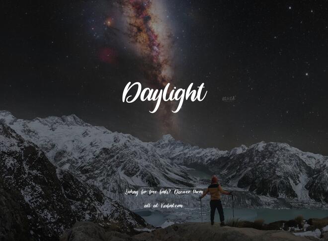 Daylight Font
