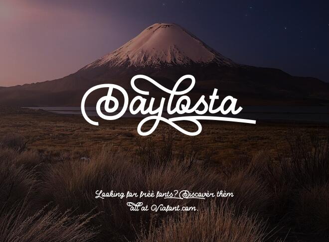 Daylosta Font
