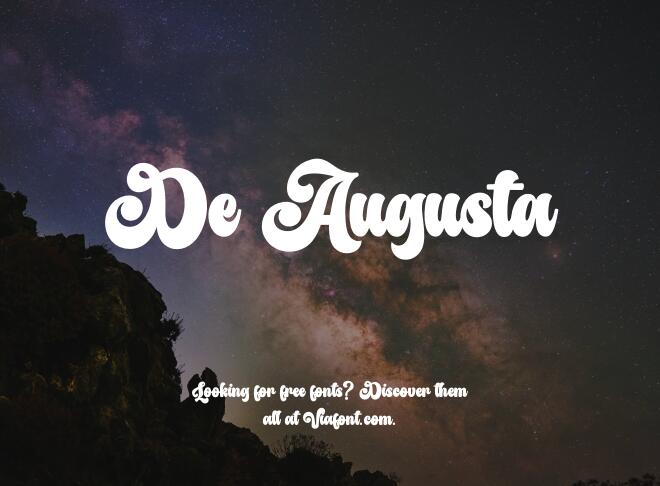 De Augusta Font