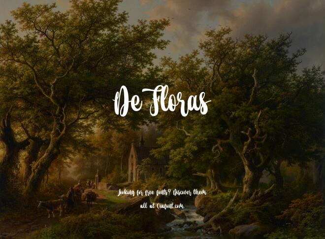 De Floras Font