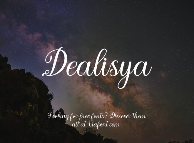 Dealisya Font