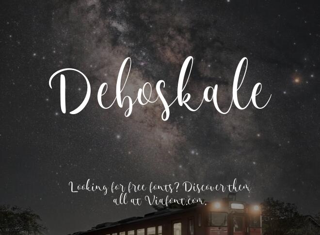 Deboskale Font
