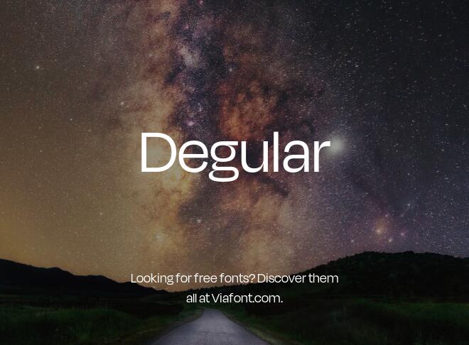 Degular Font