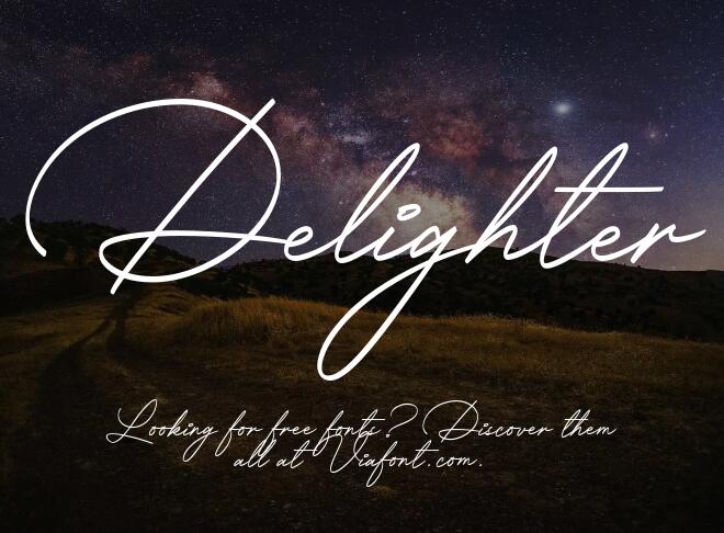 Delighter Font