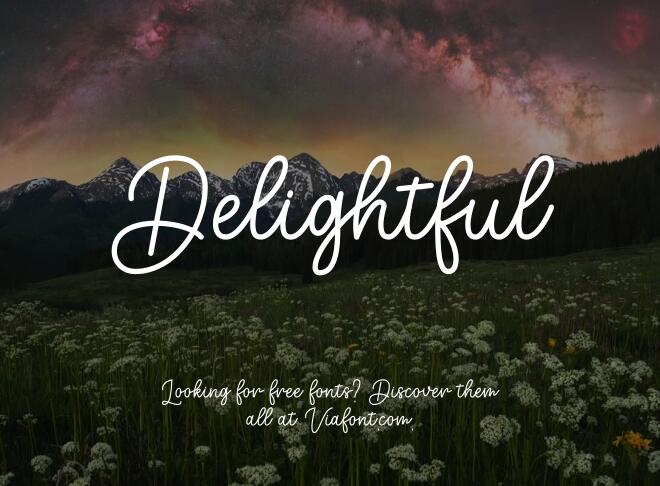 Delightful Font