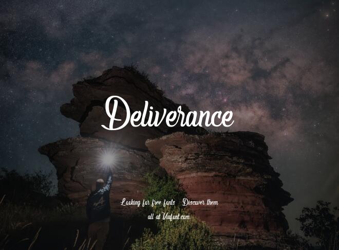 Deliverance Font