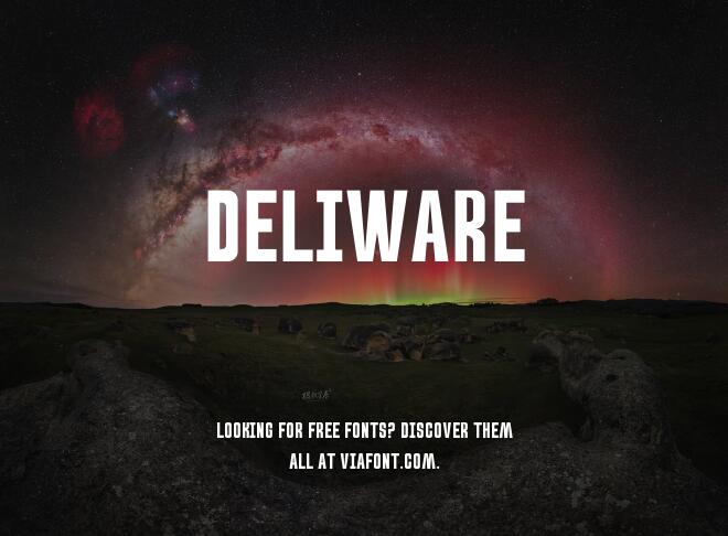 Deliware Font