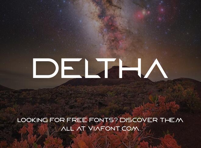 Deltha Font