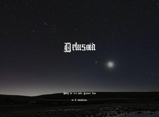 Delusoid Font