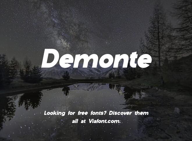 Demonte Font