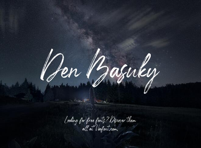 Den Basuky Font
