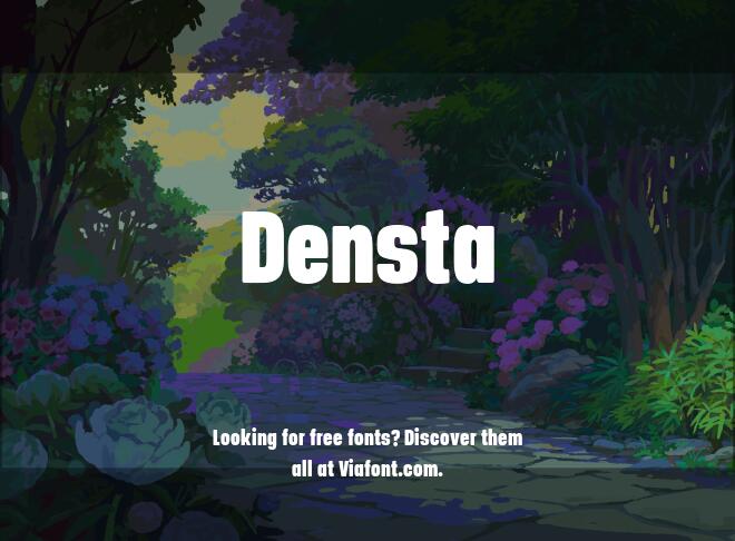 Densta Font