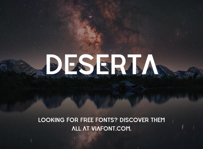 Deserta Font