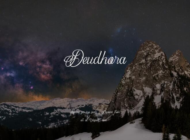 Deudhora Font
