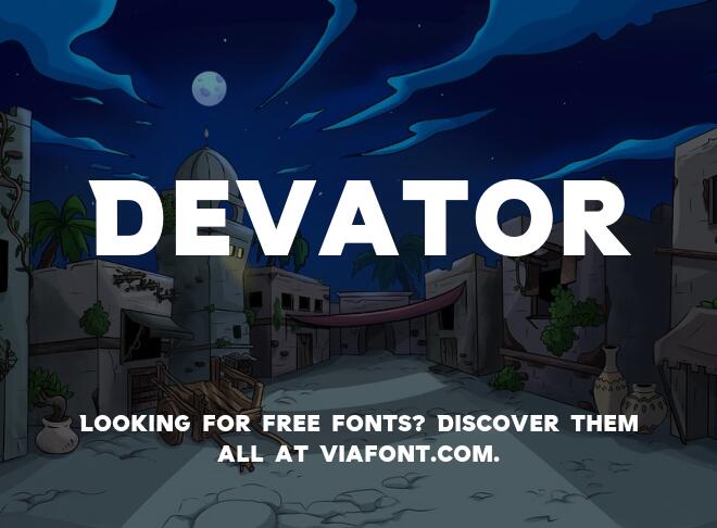 Devator Font