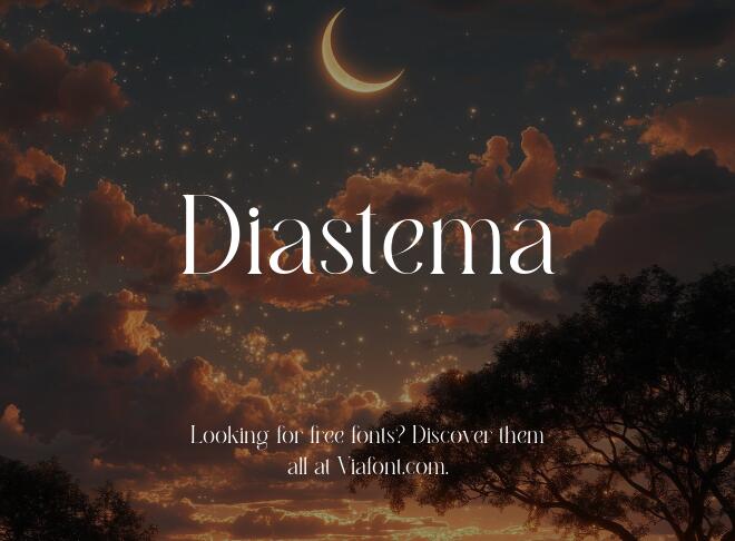 Diastema Font