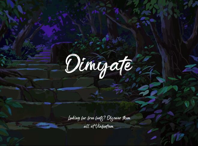 Dimyate Font