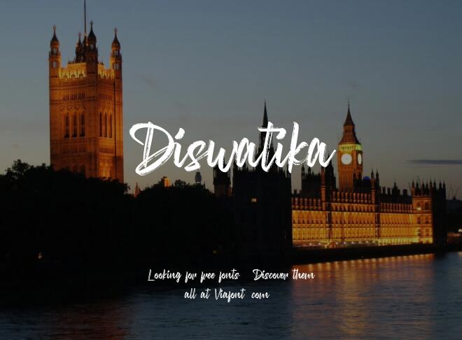 Diswatika Font