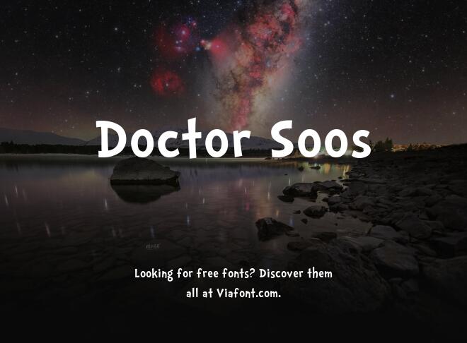 Doctor Soos Font