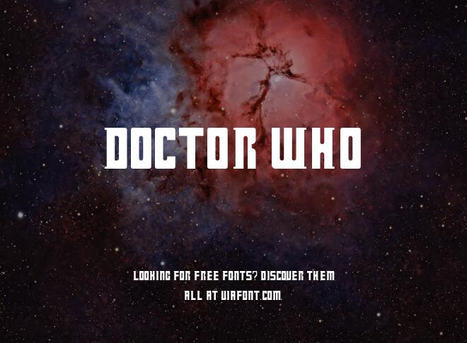 Doctor Who Font