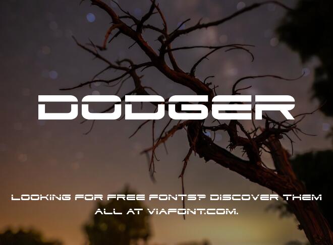 Dodger Font