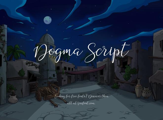 Dogma Script Font