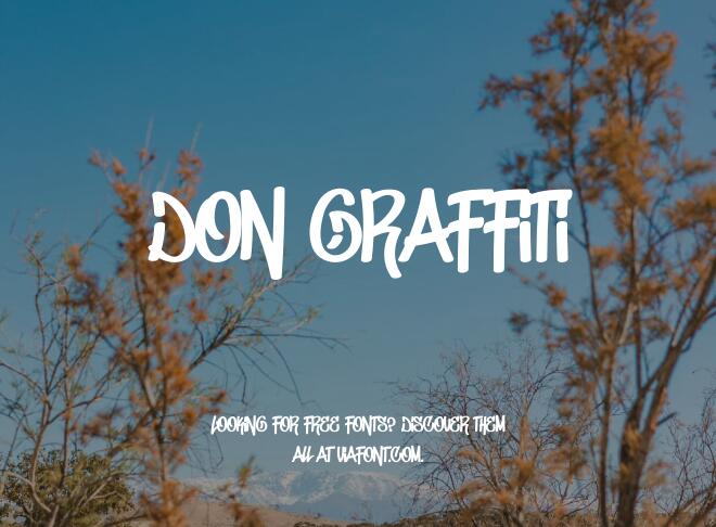 Don Graffiti Font