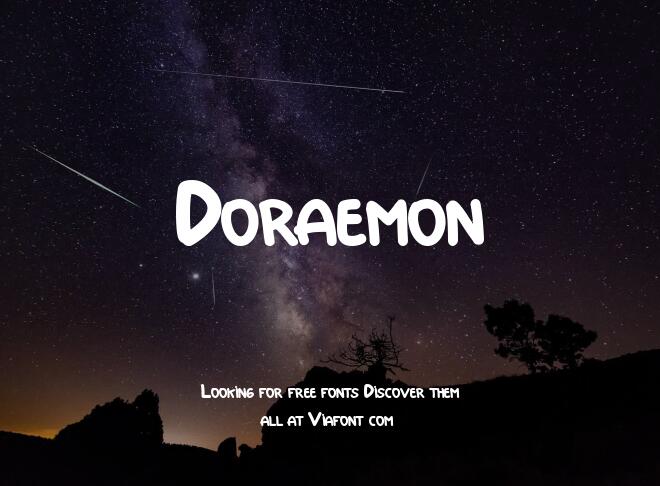 Doraemon Font