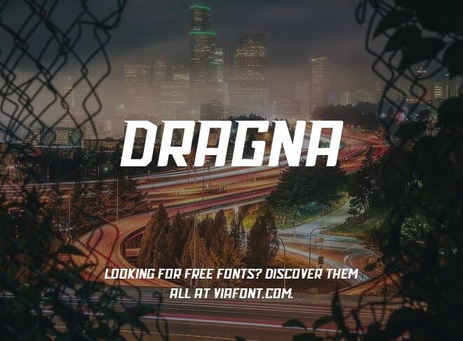 Dragna Font