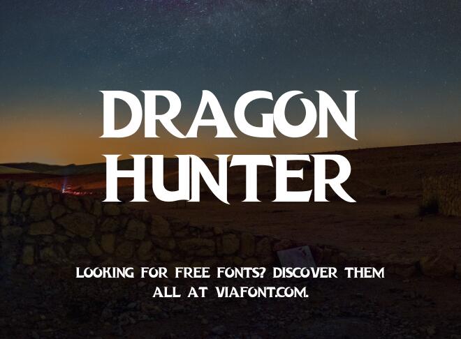 Dragon Hunter Font