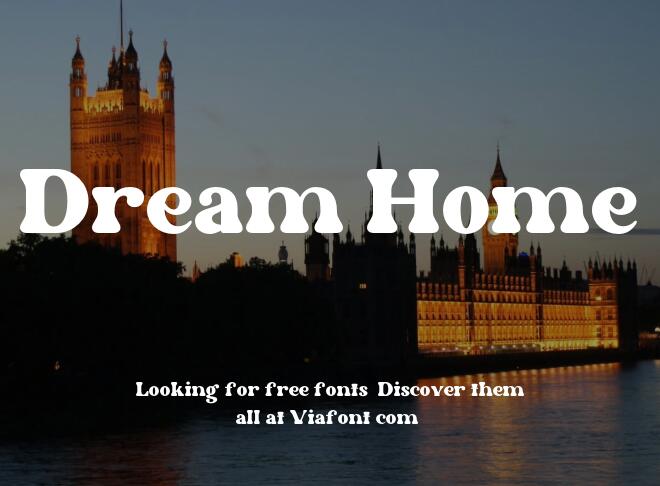 Dream Home Font