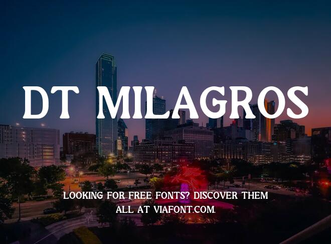 Dt Milagros Font