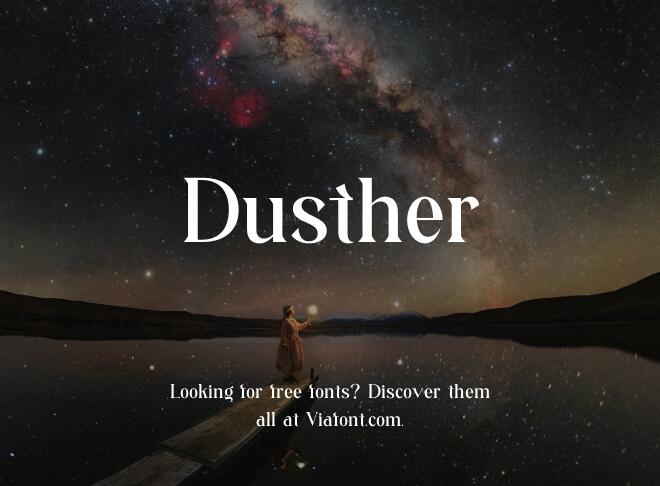 Dusther Font