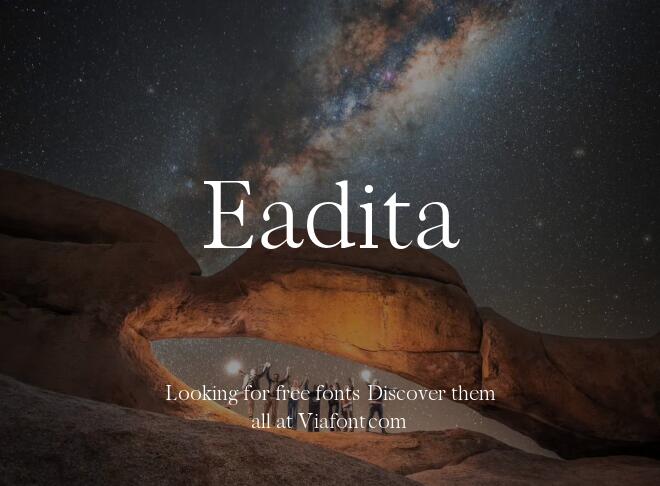 Eadita Font
