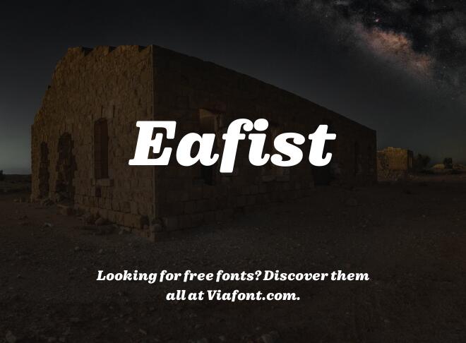 Eafist Font