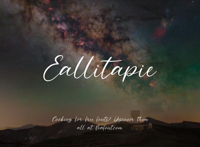 Eallitapie Font