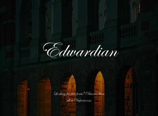 Edwardian Font