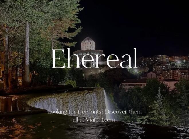 Ehereal Font