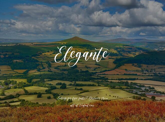 Elegante Font