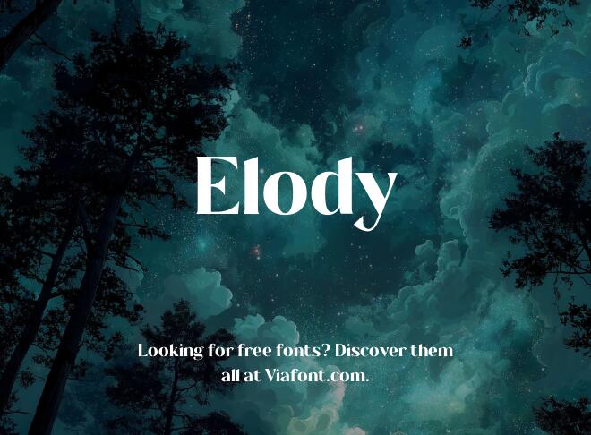 Elody Font