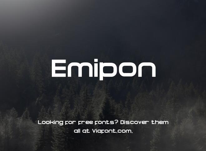 Emipon Font