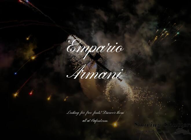 Empario Armani Font