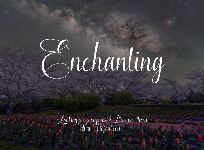 Enchanting Font