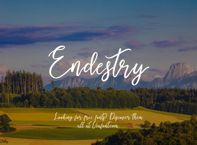 Endestry Font